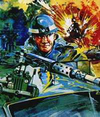 SEGA G-1001 Borderline Artwork SEGA G-1001 Borderline Artwork