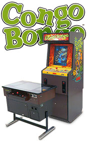 Congo Bongo Arcade Artwork Congo Bongo Arcade Artwork