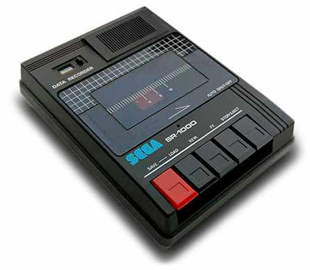 Cassette tape data recorder, SEGA SR-1000 Cassette tape data recorder, SEGA SR-1000
